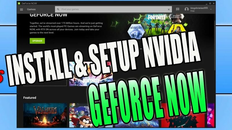 How To Setup & Install Nvidia GeForce Now In Windows - Yandex Video ...