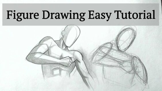 HOW TO DRAW MUSCLES IN 10 MINUTES