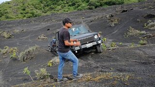 Dodge raider 1987, 4x4 off road guatenala, aventura 4x4, volcan de pacaya.
