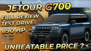 The New Jetour G700 SUV Review & Test Drive