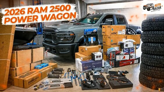 Наш самый большой тюнинг-проект? Тюнинг 2026 Ram 2500 Power Wagon, Очень Много аксессуа…