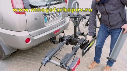 Велобагажник на фаркоп Buzzrack E-Scorpion BR612 (обзор, установка)