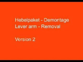 Aventos HS правильная установка рычагов