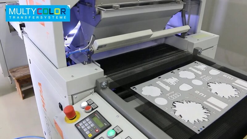 Automatic Sticker printing machine। Label Printing machine। Multicolor ...
