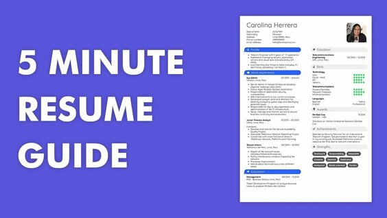 How to Write a Professional Resume in 2025 [A Step-by-step Guide with ...