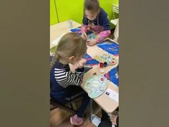 На уроке рисования. Развиваем фантазию.