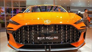 2022 SAIC MG6 Pro Walkaround—2021 Guangzhou Motor Show—2022款上汽名爵mg6 Pro，外观与内饰实拍