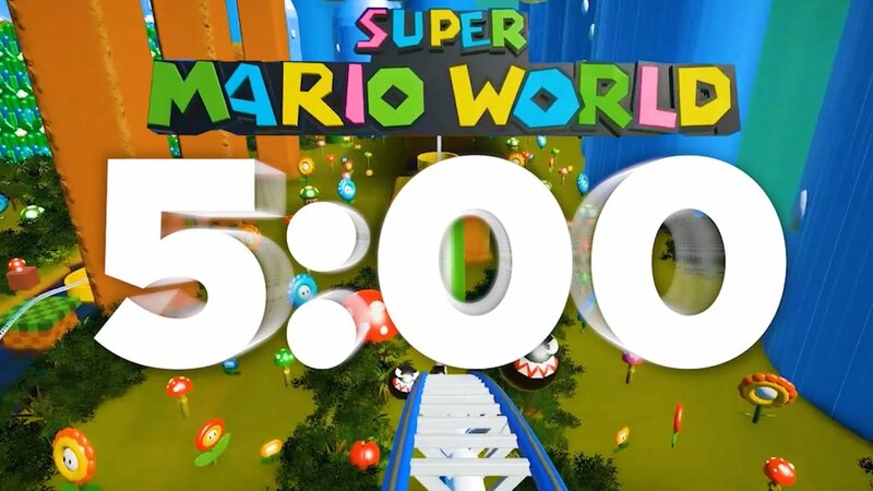 5 Minute Countdown Timer Roller Coaster [Mario] - Смотреть онлайн в ...