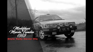Modifikasi Mazda Familia 1989: Style Rally Never Die