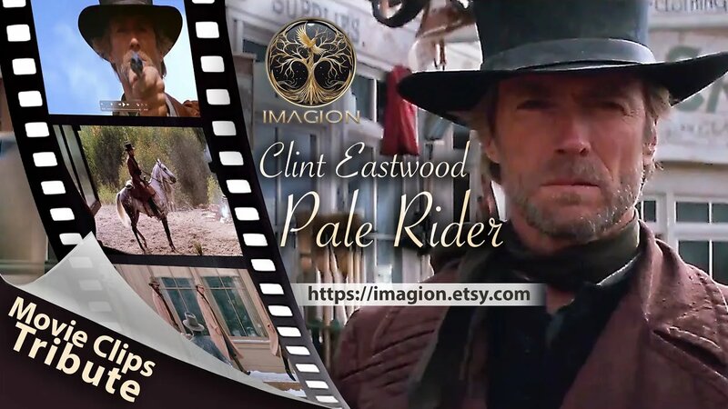 Pale Rider: Clint Eastwood as the Preacher | Pale Rider Movie Clips ...