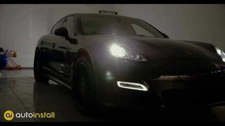 Porsche Panamera Turbo, детейлинг химчистка и полировка кузова
