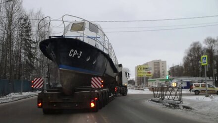 Перевозка катера для "Ярославльводоканала"