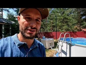 Каркасный бассейн с чистейшей водой. Советы по обслуживанию