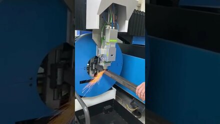 Лазерная резка профильной трубы
