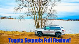 Полный обзор тест-драйва Toyota Sequoia.