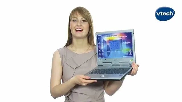 Vtech Обучающий компьютер Color LCD Notebook TM 80-071226 с 5 лет ...