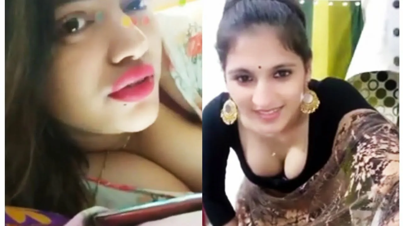 Beautiful indian girl hot imo video call | Showing boobs | saree girl |  Bhabhi sexy