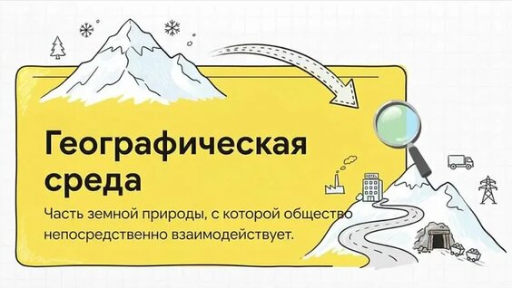 География, 10 класс. Урок №3. Географическая среда как геосистема. Географическая ...