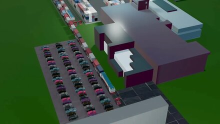 Железный хаб в Кузбассе. 3D презентация проекта