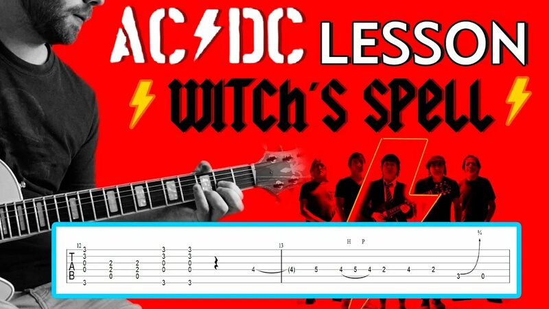 Ac/dc - Witch's Spell Guitar Lesson: Play Like Angus Young - Смотреть ...
