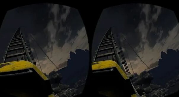 VR Jumpcare 3D Horror VR Roller Coaster 3D VR 360 Video Game - The Ride ...