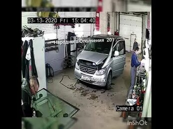Замена лобового стекла на Мерседес Спринтер