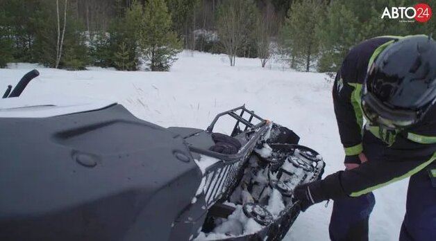 Обзор снегохода STELS Ставр