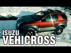Японский Космический Луноход на V6 - Isuzu Vehicross,1997-2001