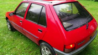 Осмотр автомобиля Peugeot 205 1.9diesel