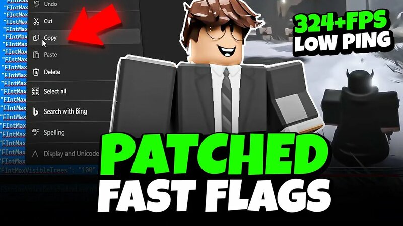 Patched Bloxstrap Fast Flags Settings for Roblox!(FPS Boost + LOW PING ...