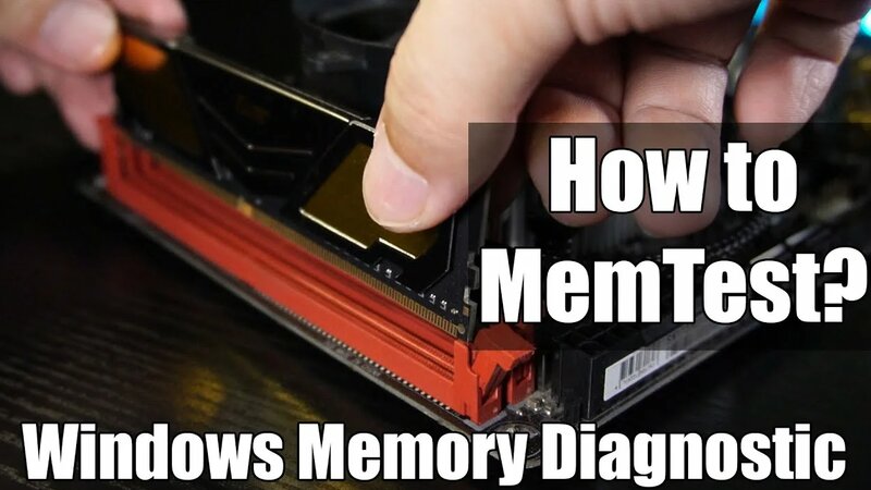 How to MemTest! Windows Memory Diagnostic - Смотреть онлайн в поиске ...