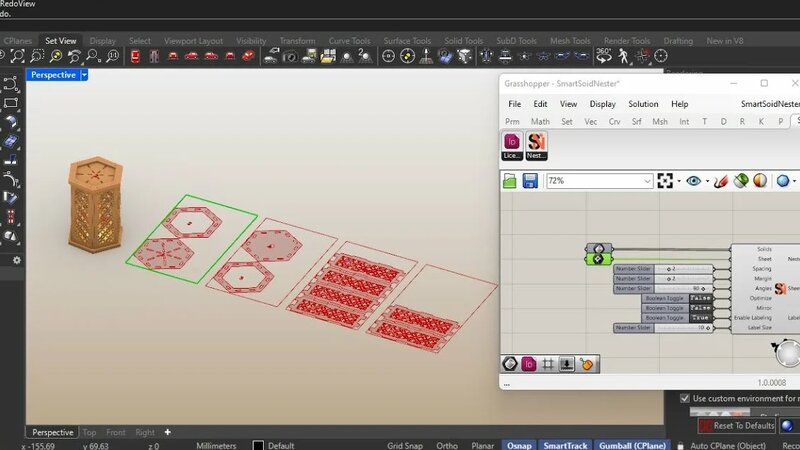 Rhino Grasshopper Nesting Plugin – Flatten & Nest Breps for CNC/Laser ...