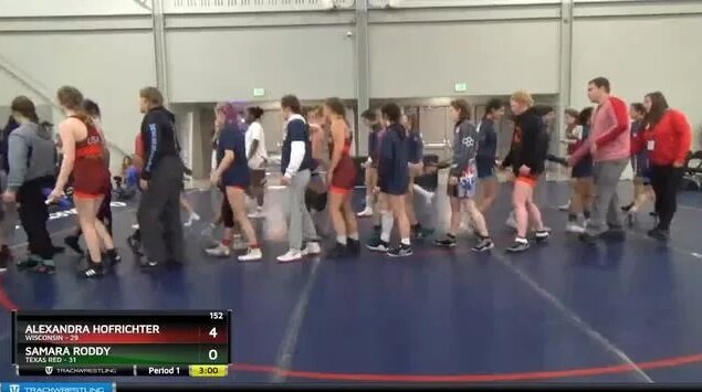 152 Lbs Placement Matches (8 Team) - Alexandra Hofrichter, Wisconsin Vs ...
