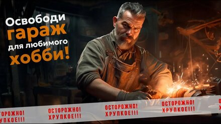 Освободи гараж для своего хобби | Как ковать нож | Минисклад хранение вещей
