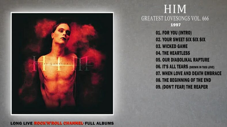 HIM - Greatest Lovesongs Vol. 666 (1997) - Full Album - Смотреть онлайн ...
