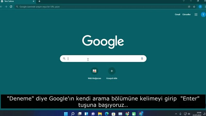 Google Chrome : Kurulumu ve basit kullanımı / Installation and simple ...