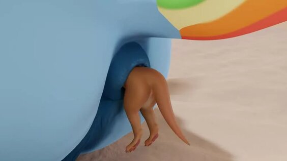 Giantess Furry Pumyra Fucks and Vores Cheetara with Tygra (ALL POV)