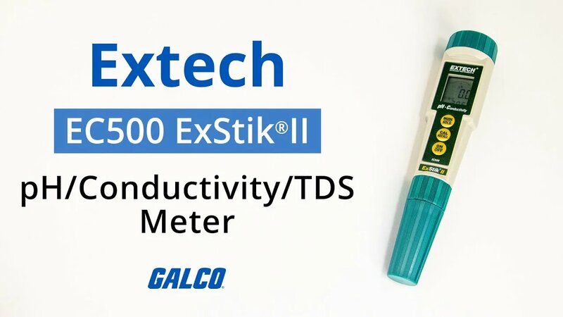 Extech Ec500 ExStik®II pH/Conductivity/TDS Meter - Yandex Video aramada ...
