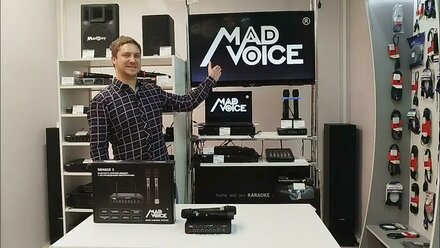 MadVoice SHAKER 2. Обзор на микшер Bluetooth для онлайн караоке с двумя беспроводными микрофонами