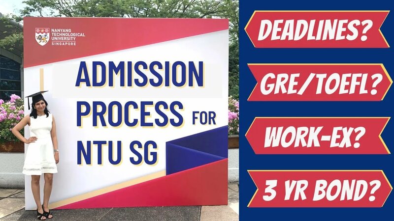NTU Singapore Application Process | Deadlines | GRE, Toefl, CGPA ...