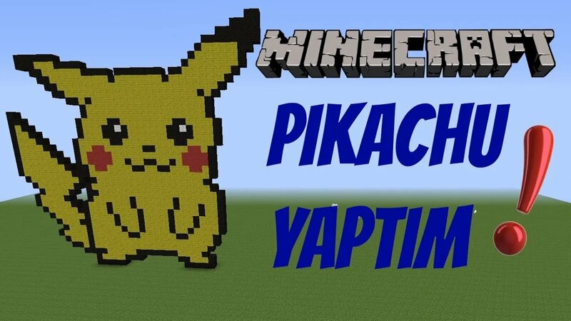 Minecraft'ta Pikachu Yaptım! | Pixel Art #1 - Смотреть онлайн в поиске ...