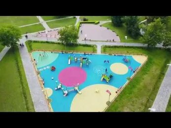 Как устроено покрытие для детской площадки из EPDM крошки