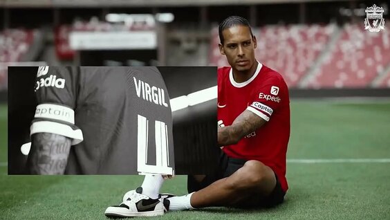 Ван Дейк - капитан Ливерпуля. — Видео от I ღ Liverpool