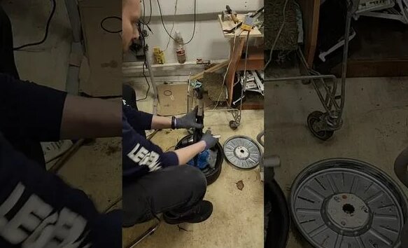 замена подшипников стиральная машинка Electrolux - Смотреть онлайн в ...