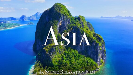Asia 4k - Scenic Relaxation Film With Calming Music — Видео от Природа и путешествия
