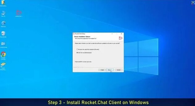 Rocket.Chat - Install and Configure RocketChat Client on Windows ...