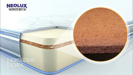 Матрас NEOFLEX 3D BIO от NEOLUX
