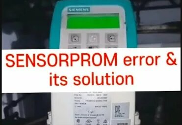 Sensorprom error in Siemens Mag 5000 mag flow transmitter - Смотреть ...
