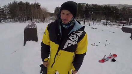 Povodyrev Ivan Snowkite video 2019