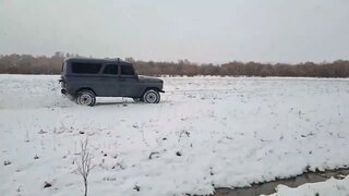 УАЗ 3153 по первому снежку